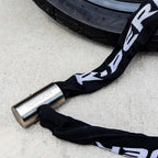 RIDERR Motorcycle Link8 Chain Lock - Stainless Steel Lock Body & Pin | 8mm Chain | 3x Keys | Anti-Drilling Lock Head