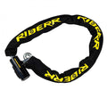 RIDERR Motorcycle LinkCore12 Alarm Chain Lock 1.2m - 120db | 360deg Motion Sensor | 12mm Links | ART4