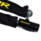 RIDERR Motorcycle LinkCore12 Alarm Chain Lock 1.2m - 120db | 360deg Motion Sensor | 12mm Links | ART4