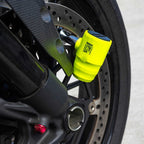 RIDERR Motorcycle RR99 Disc Lock 15.8mm Hardened Pin ART4 (Yellow Fluo)