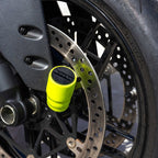 RIDERR Motorcycle RR99 Disc Lock 15.8mm Hardened Pin ART4 (Yellow Fluo)