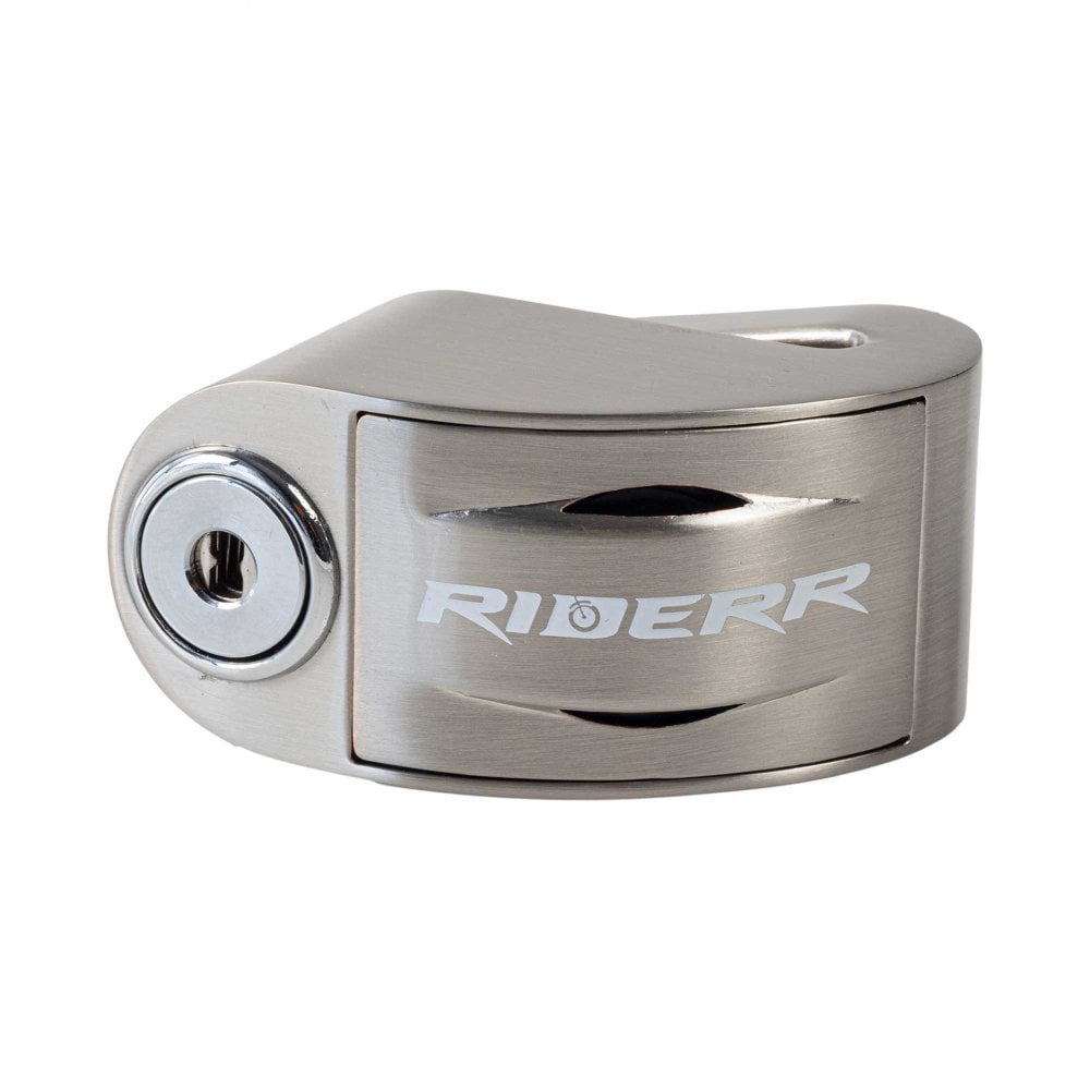 RIDERR Motorcycle RT6 Alarm Disc Lock 6mm Pin | 120db | IP67 Rated