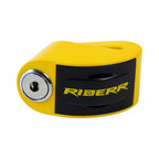 RIDERR Motorcycle RT6 Alarm Disc Lock 6mm Pin | 120db | IP67 Rated