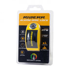 RIDERR Motorcycle RT6 Alarm Disc Lock 6mm Pin | 120db | IP67 Rated