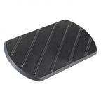 RIDERR Motorcycle Side Stand Plate - Lightweight ABS Plastic | 130x70mm | Spreads the Load Over Larger Area (Black)