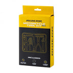 RIDERR Motorcycle Tool Kit - Pro Version 27pc Compact Under seat Tool Solution