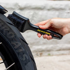 RIDERR Motorcycle Tyre Brush (Black/Yellow)