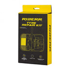 RIDERR Motorcycle Tyre Repair Kit - 43pc All-in-One Emergency Tyre Repair Kit
