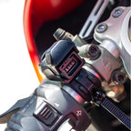 RIDERR Motorcycle USB Handlebar Charger - SAE Input to USB-A Output | 1.7m Cable | 5v 9v 12v | 3A 2A 1.5A