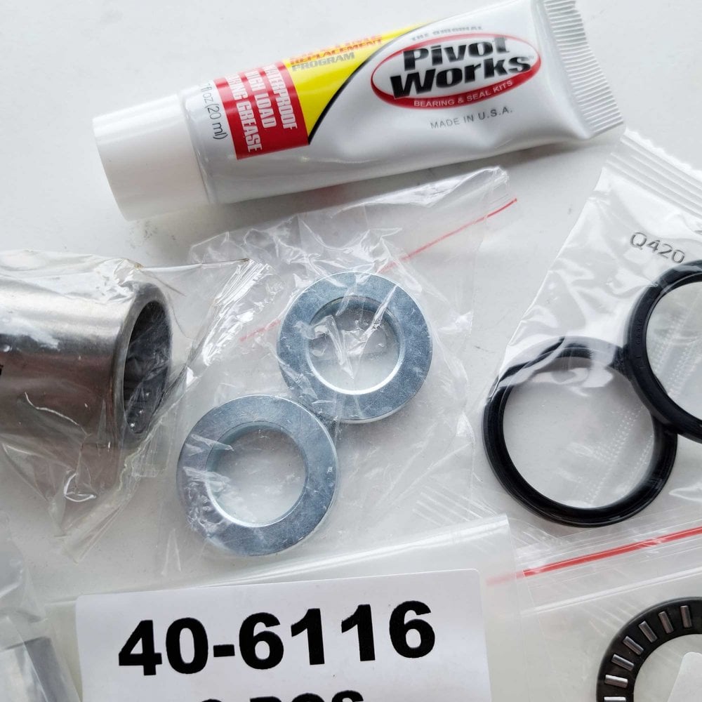Pivot Works - Swingarm Bearing Kit - KX125/250 99-08 (28-1044)