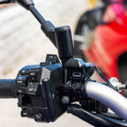 RIDERR Motorcycle USB Handlebar Charger - SAE Input to USB-C Output | 1.7m Cable | 5v 9v 12v | 3A 2A 1.5A