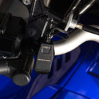 RIDERR Motorcycle USB Handlebar Charger - SAE Input to USB-C Output | 1.7m Cable | 5v 9v 12v | 3A 2A 1.5A