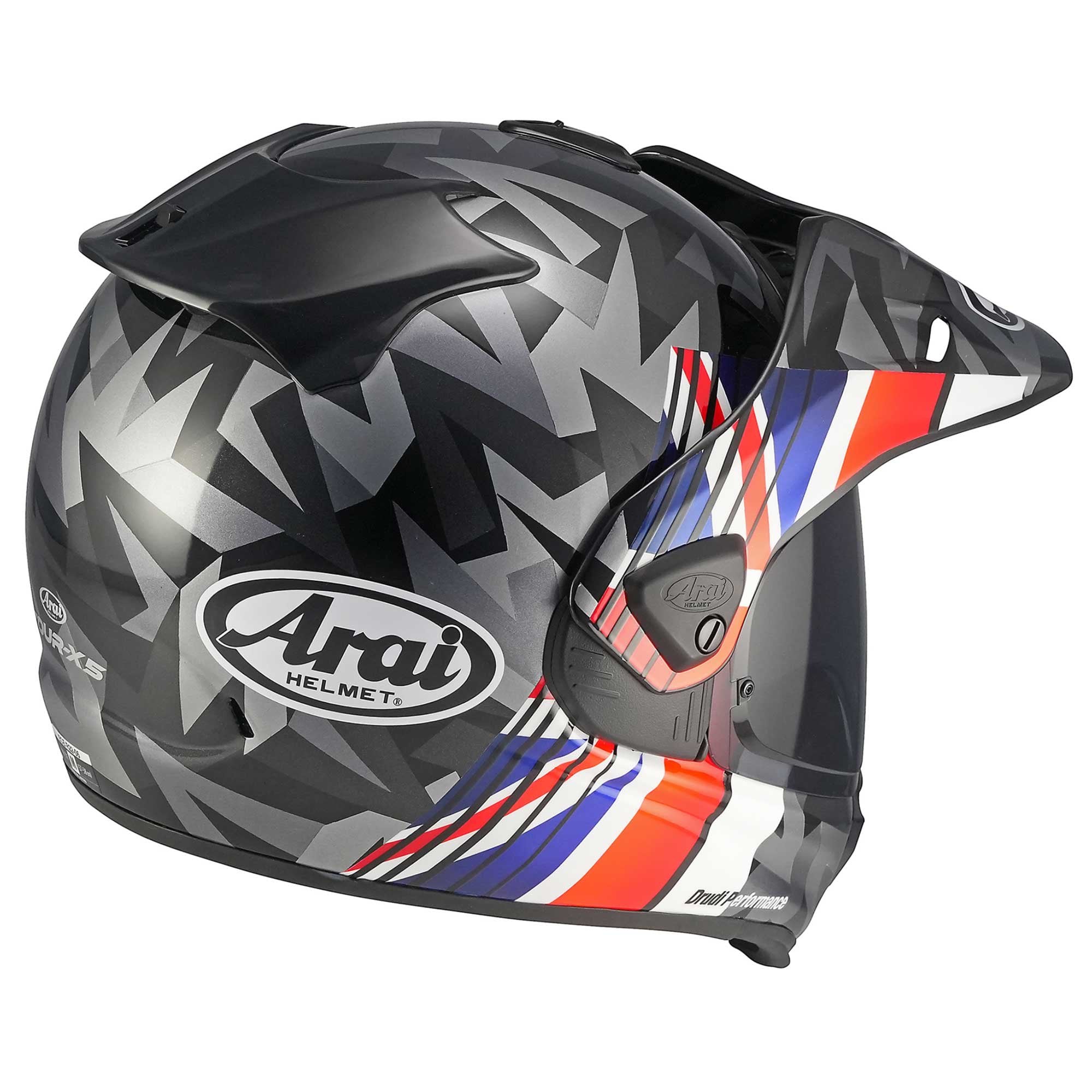 Arai (2026) Helmet - Tour-X 5 Nation - UK (Black/Red/Blue)