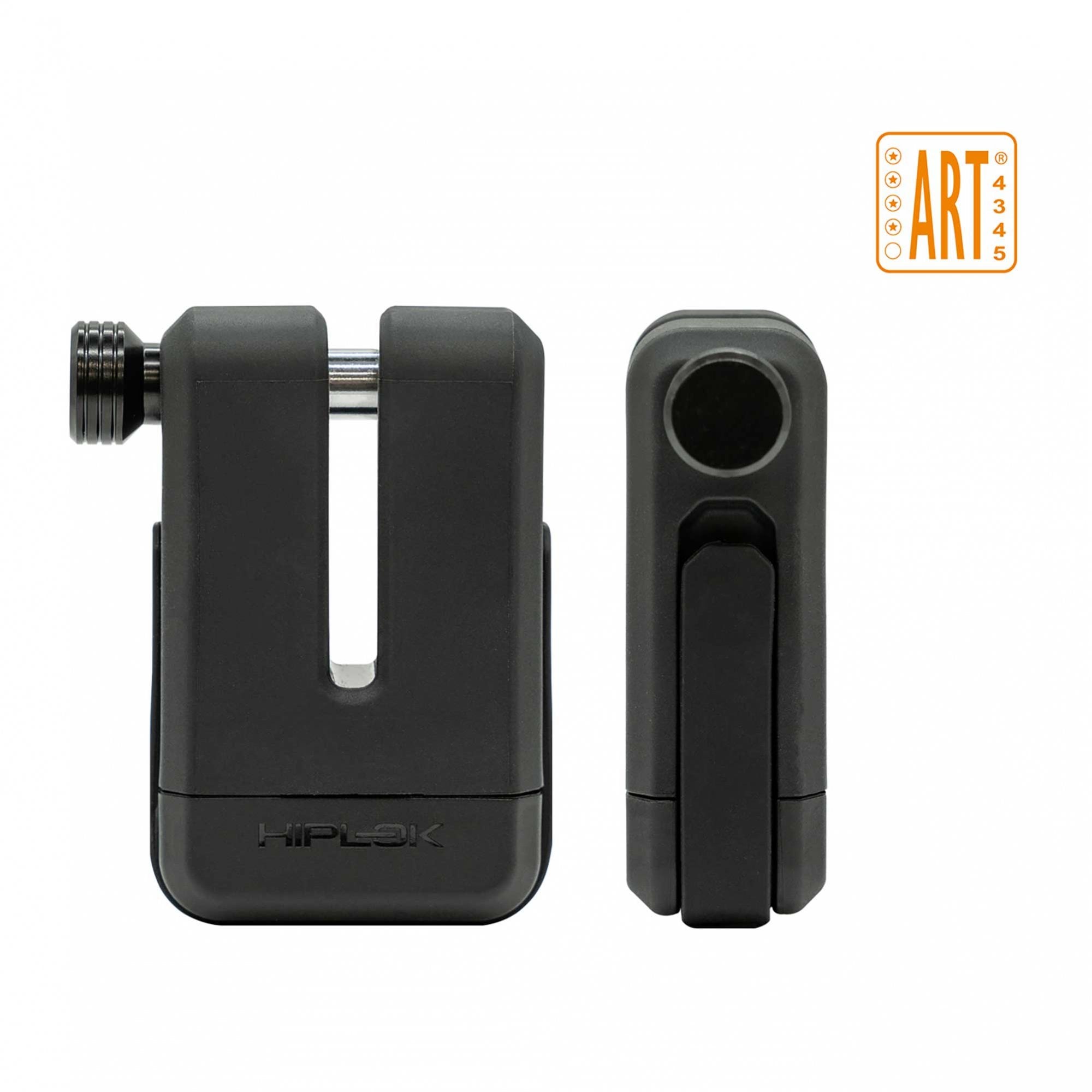 Hiplok Security - MD1000 Disc Lock All Black (Anti-Grinder)