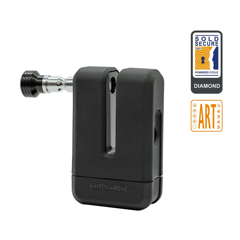 Hiplok Security - MD1000 Disc Lock All Black (Anti-Grinder)