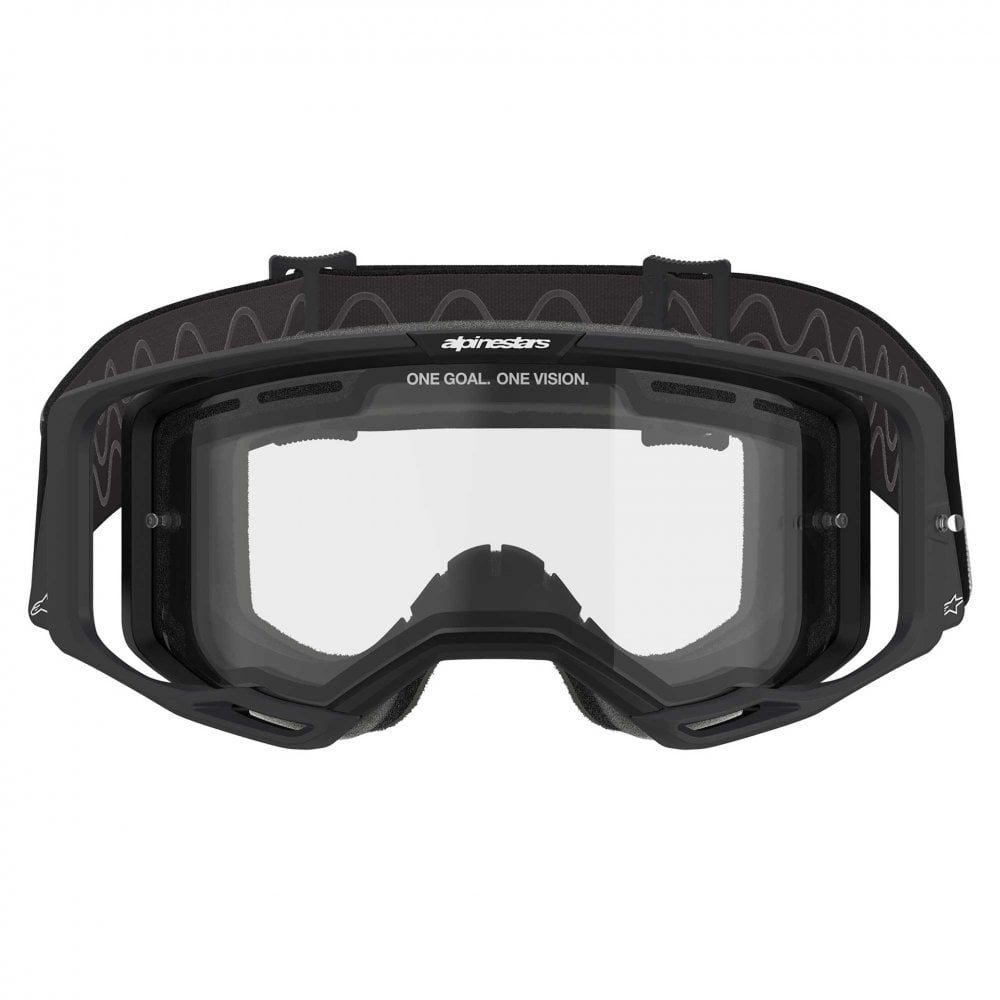 Alpinestars MX | MTB Vision 8 Goggles CORP (Black) Enduro Dual Lens