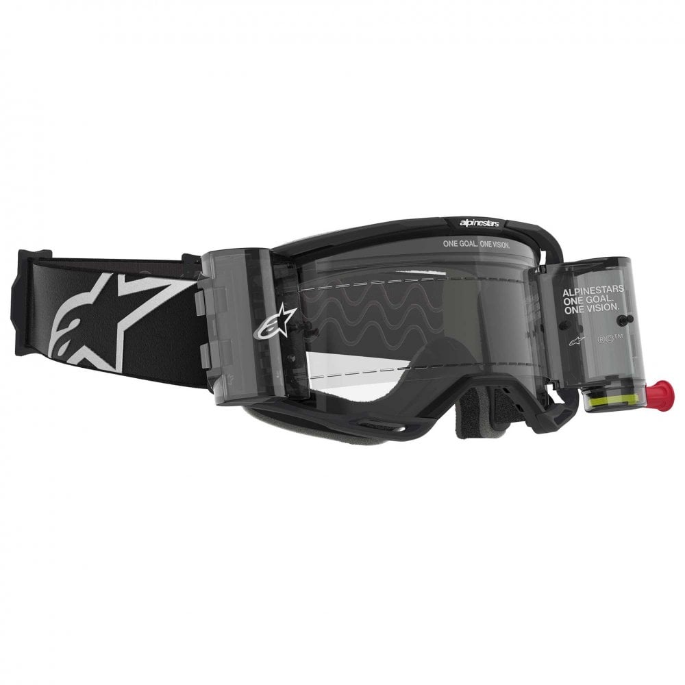 Alpinestars MX | MTB Vision 8 Goggles CORP (Black) Roll-Offs