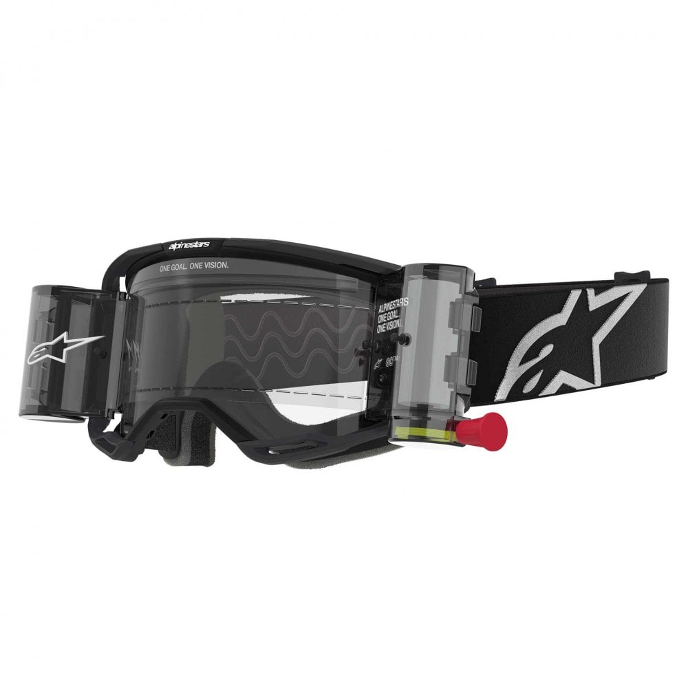 Alpinestars MX | MTB Vision 8 Goggles CORP (Black) Roll-Offs