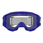 Alpinestars Vision 3 WORDMARK MX Goggles (Blue) Clear Lens