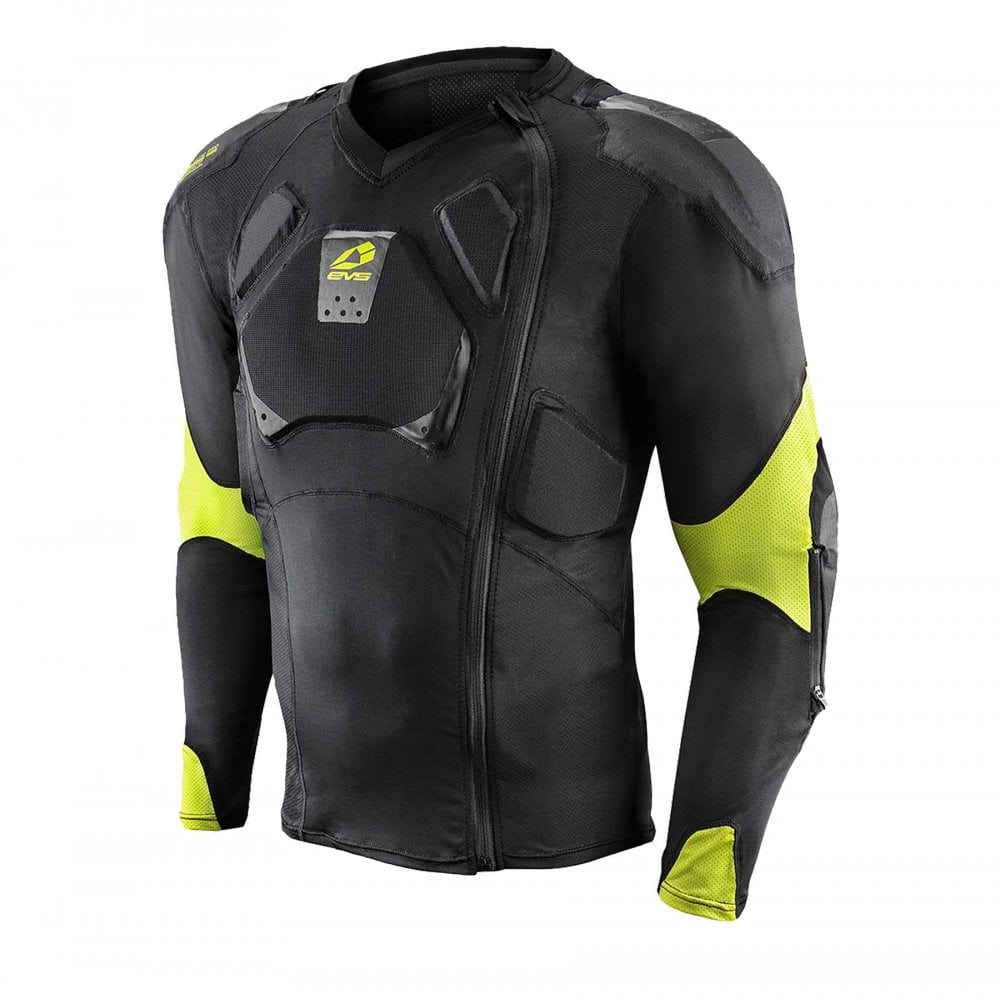 EVS Adult Ballistic Pro MX | MTB Armour Jacket (Black/Yellow)