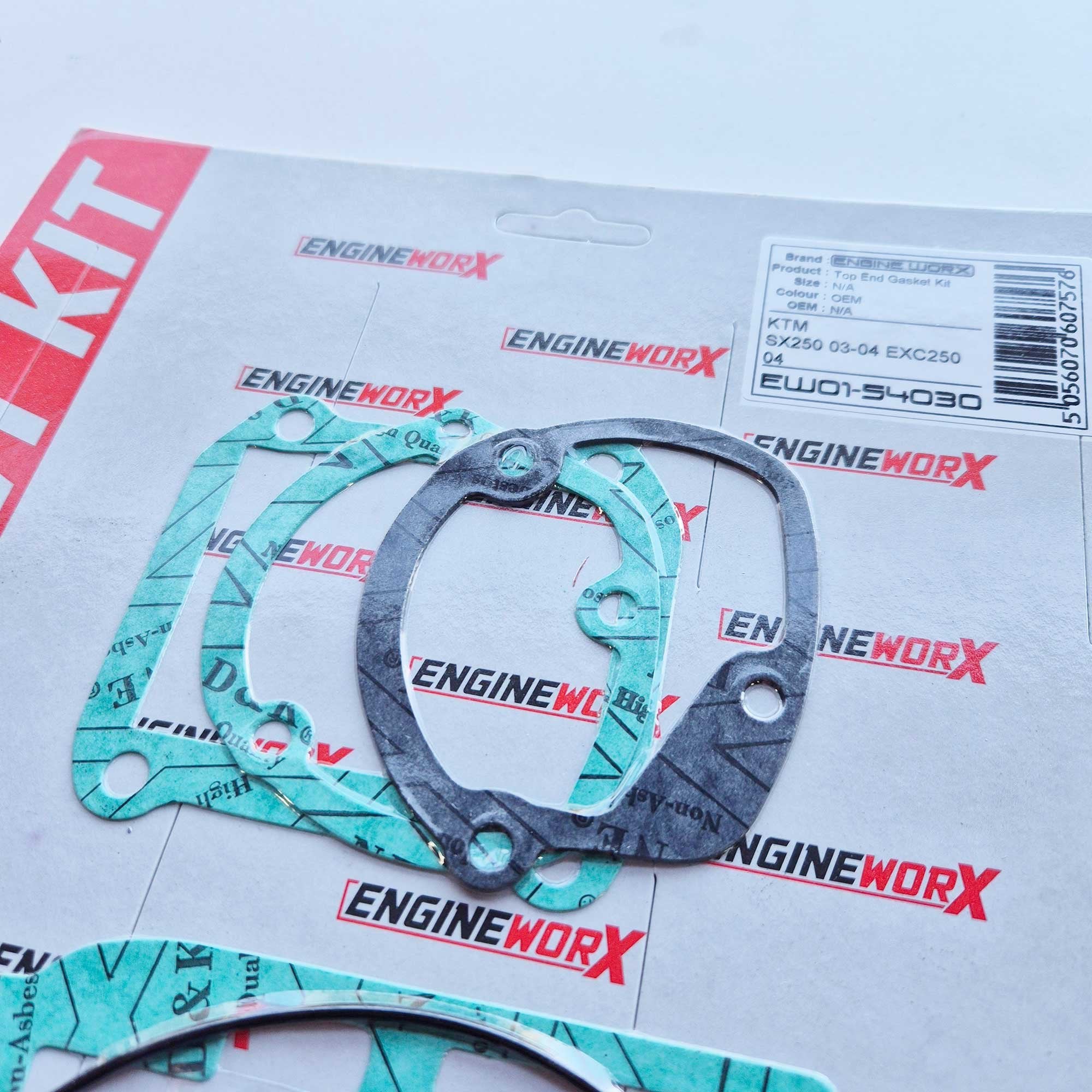 EngineWorx - Top End Gasket Kit - KTM SX250 03-04, EXC250 04