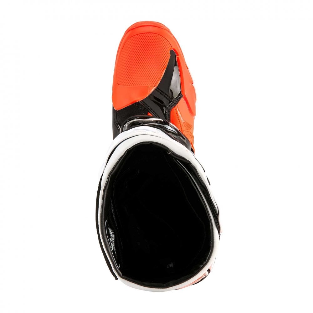 Alpinestars MX Boots - Tech 10 ENDURO (Orange Fluo/Black/White)