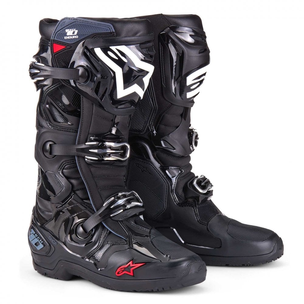 Alpinestars MX Boots - Tech 10 ENDURO (Black)