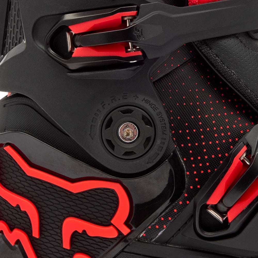 FOX Racing Motocross Boots - INSTINCT 3.0 (Fluo Red)