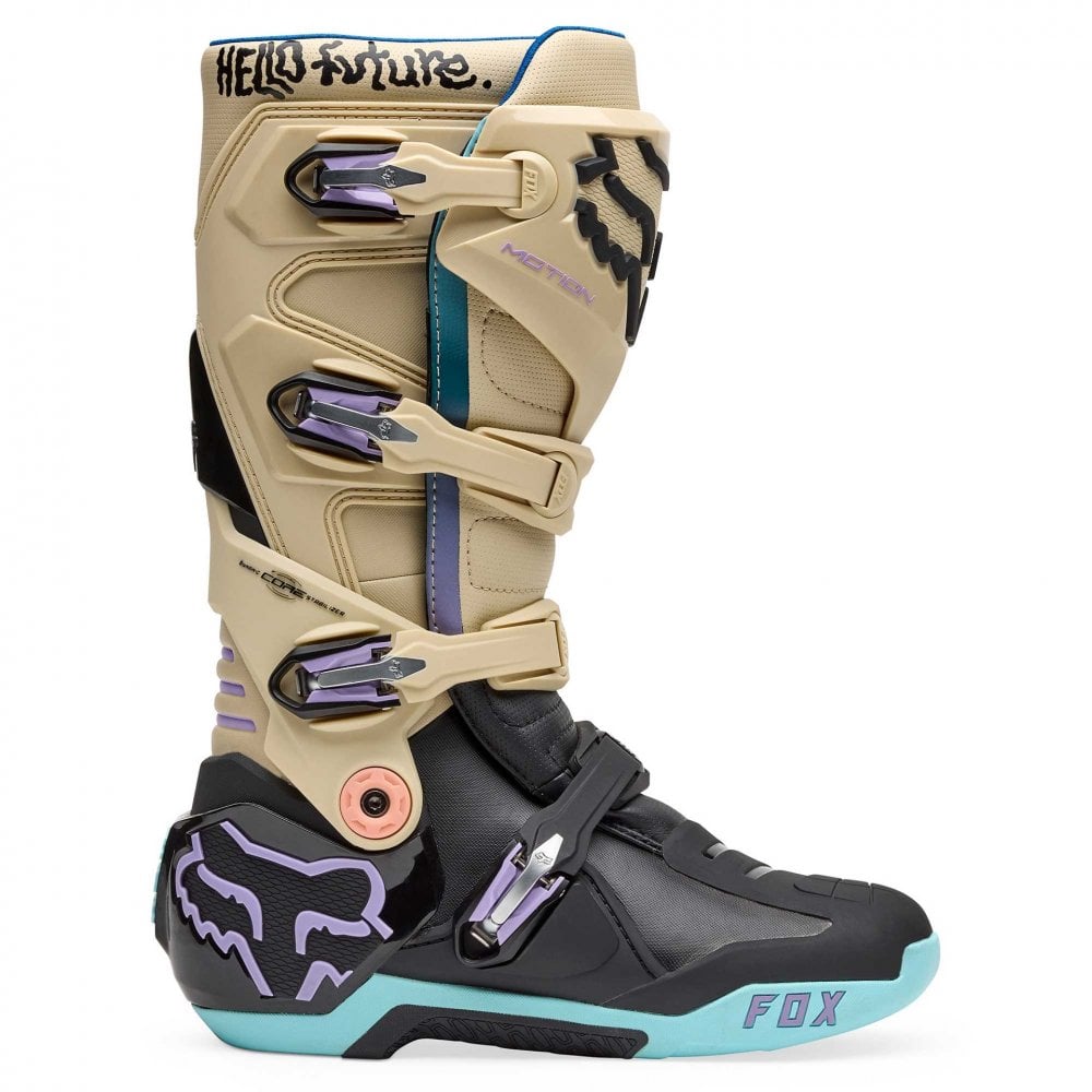 FOX Racing Motocross Boots - Motion HELLO FUTURE (Ash)
