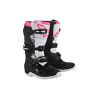 Alpinestars Women's MX Boots - Tech 3 Stella (Black/White/Pink)