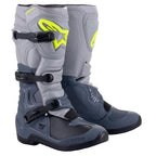 Alpinestars MX Boots - Tech 3 (Dark Grey/Light Grey/Black)