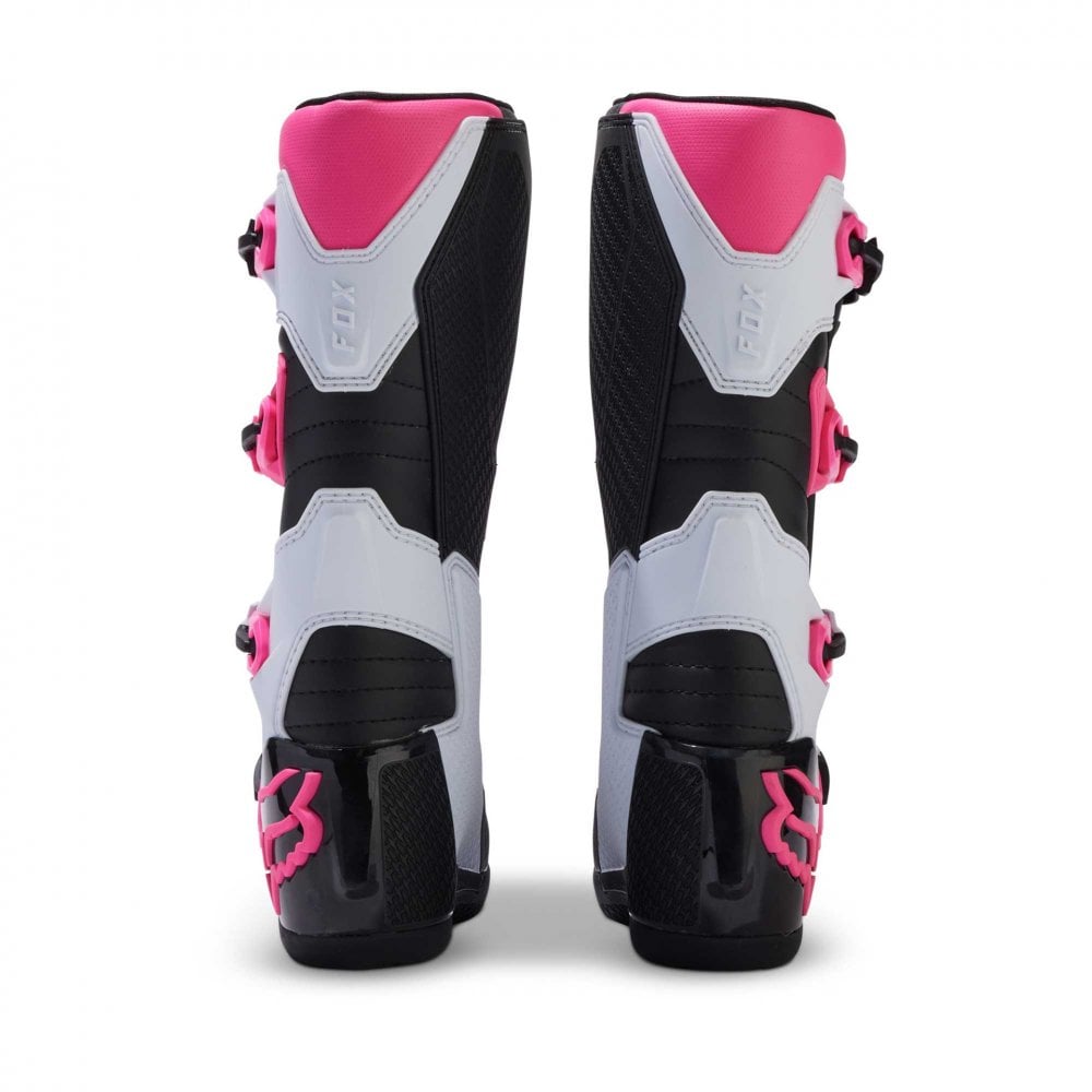 FOX Racing Women's MX Boots - COMP (Black/Pink/White)