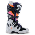 Alpinestars MX Boots - Tech 7 (Black/Light Grey/Orange Fluo/Magento)