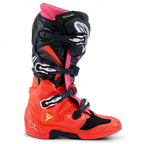 Alpinestars MX Boots - Tech 7 (Black/Red Fluo/Pink Fluo)