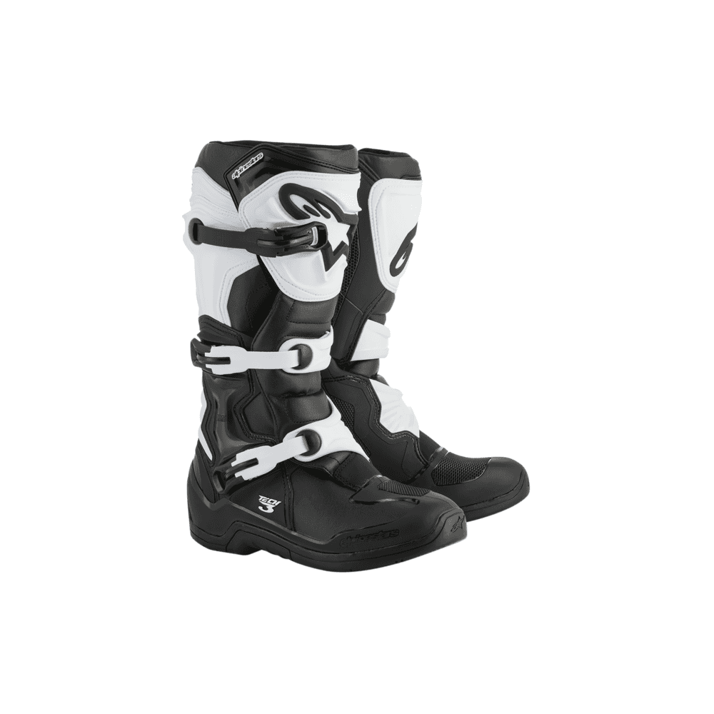 Alpinestars MX Boots - Tech 3 (Black/White)