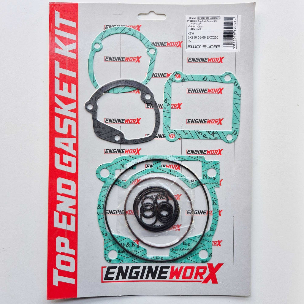 EngineWorx - Top End Gasket Kit - KTM SX250 05-06 EXC250 2005