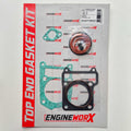 EngineWorx - Top End Gasket Kit - Yamaha TTR125 05-15, XT125X/R 05-08, YBR125 05-16, ATV YFM125 Raptor 11-13