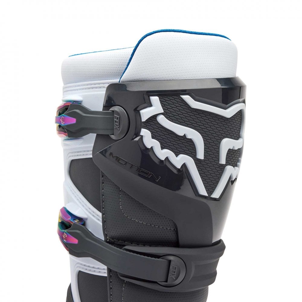 FOX Racing Motocross Boots - MOTION 2.0 (Black/Grey/White)