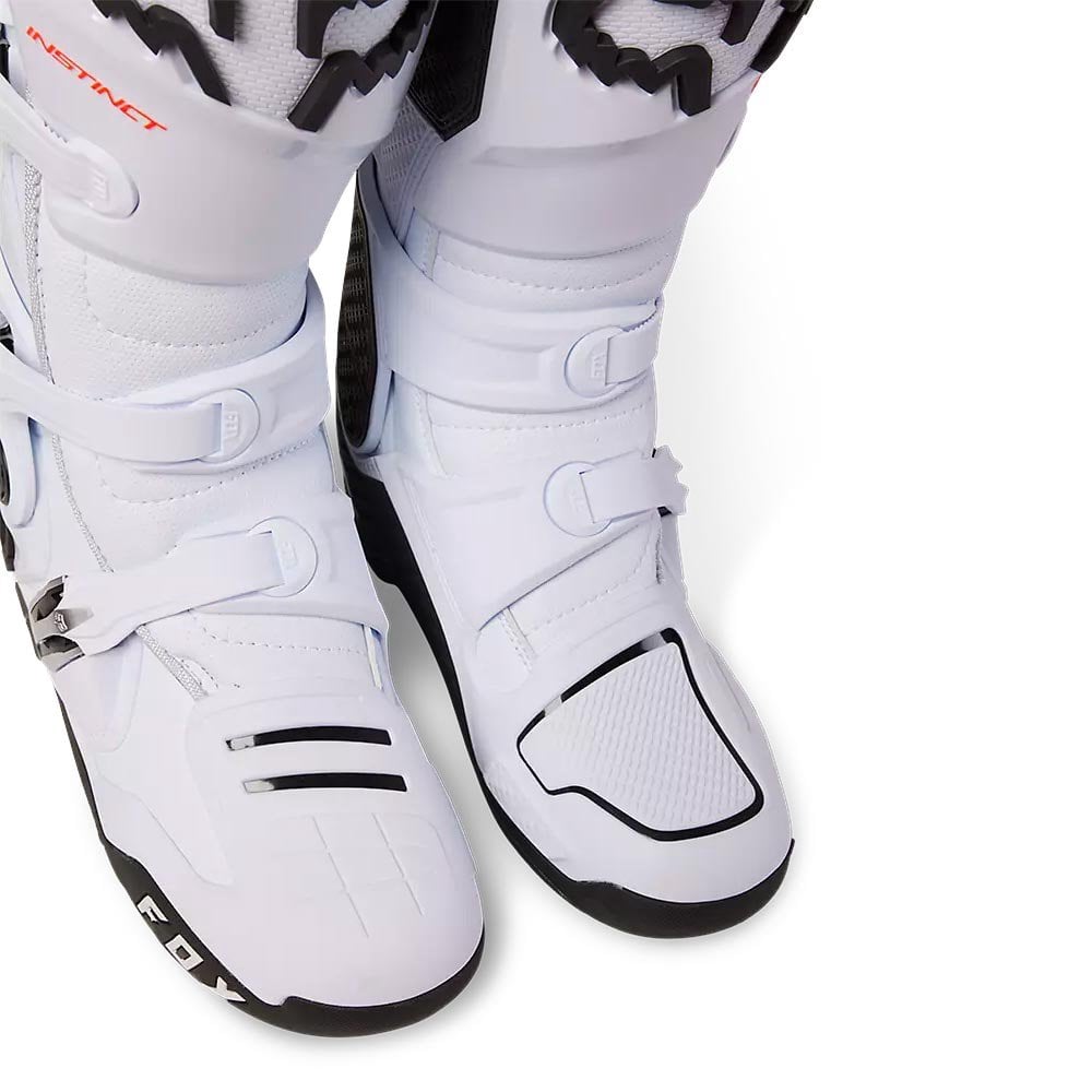 FOX Racing Motocross Boots - INSTINCT 2.0 Core (White)