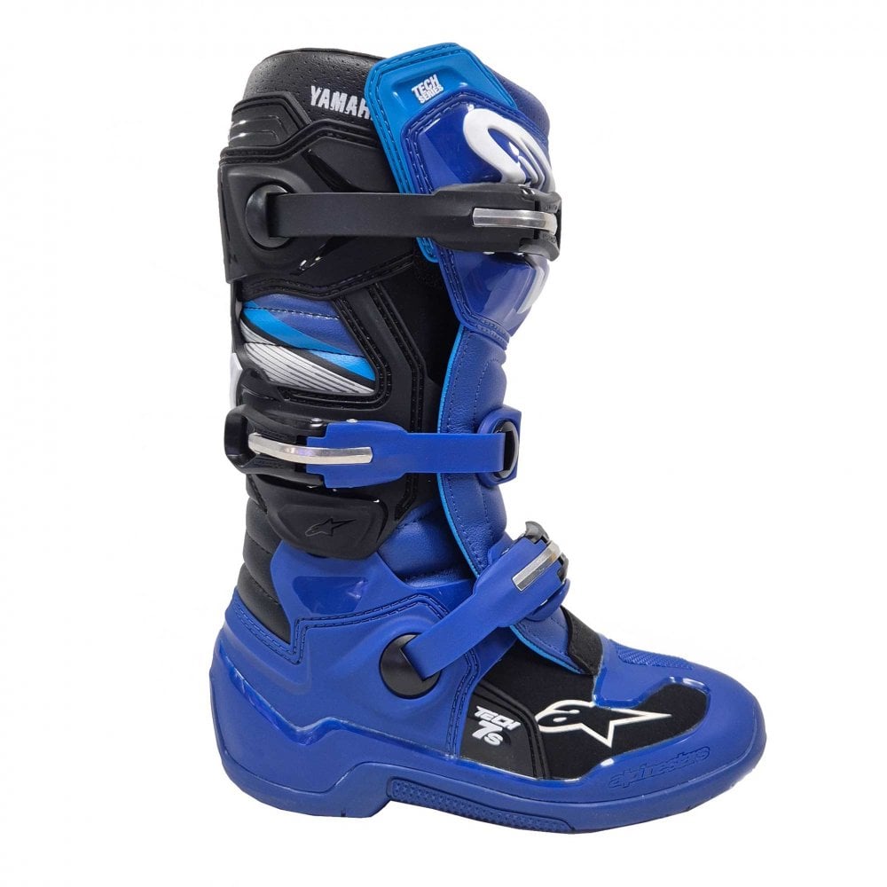 Alpinestars Youth MX Boots - Tech 7S Yamaha (Blue/Black/White)