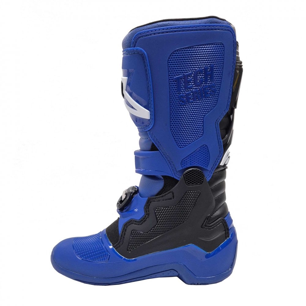 Alpinestars Youth MX Boots - Tech 7S Yamaha (Blue/Black/White)