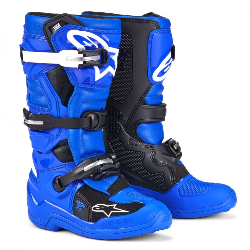 Alpinestars Youth MX Boots - Tech 7S (Blue/Black/White)