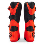 FOX Racing Youth Motocross Boots - COMP (Orange Fluo)