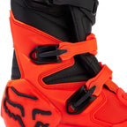 FOX Racing Youth Motocross Boots - COMP (Orange Fluo)