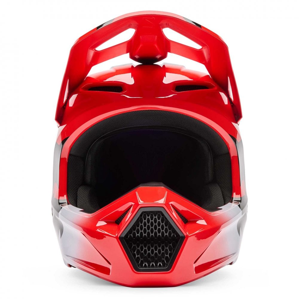 FOX MX | Enduro Helmet - V1 SHIELD (Fluo Red)