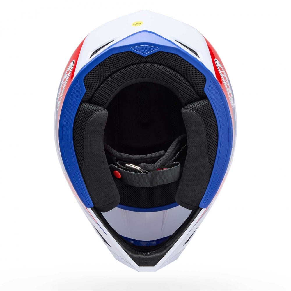 BELL Youth MX Helmet - MX-10 MIPS DYNO (Red/White/Blue)