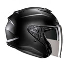 HJC I31 Plain Open Face Motorcycle Helmet (Matt Black)