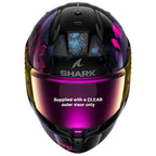 Shark D-Skwal 3 Mayfer Helmet (Black/Purple/Pink)