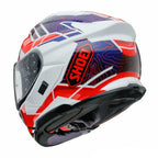 Shoei GT Air 3 Hike TC10 Motorcycle Helmet (Red/White/Blue)