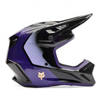 FOX V3 MIPS DRIP MX | Enduro Helmet (Black/Purple)